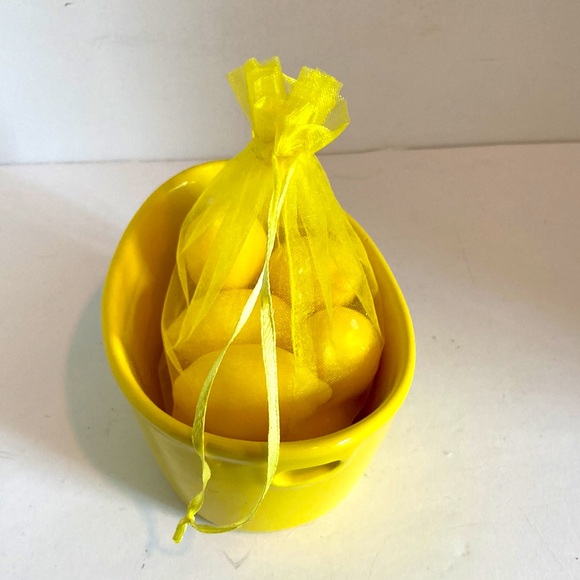 GIFT SET Soaps for Bathroom or Kitchen Sink Bowl of Lemons - Picture 13 of 16